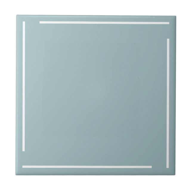 Trendy Geométrico Minimalista Dusty Blue (Frente)
