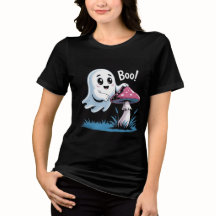 Trendy Ghost T-Shirt - Dia de as Bruxas engraçado 