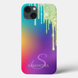 Trendy Glitter Drives Ombre Holográfico
