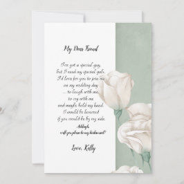 Trendy Greenery será o meu convite para madrinha