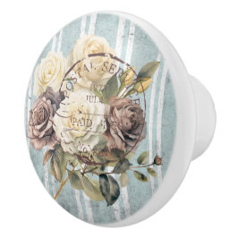 Trendy grunge stripes Frenchy artwork Floral