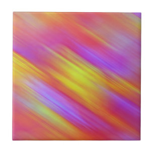 Trendy Neon Bright Red Pink Abstrato