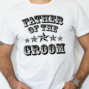 Trendy Padre da Camiseta do Groom