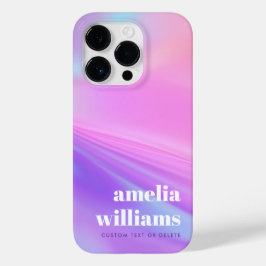 Trendy pink purple pastel gradient