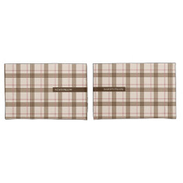 Trendy Scottish xadrez tartan beige castanho-verme