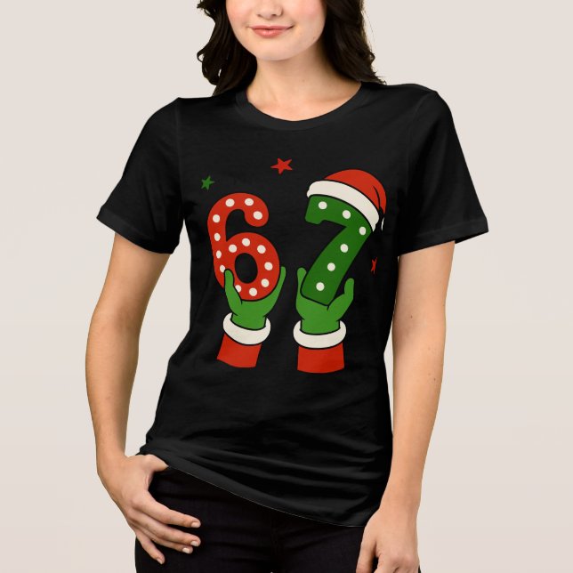 Trendy "Six Seven" Candy Cane Christmas (Frente)