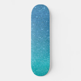 trendy skateboard with glitter glitter