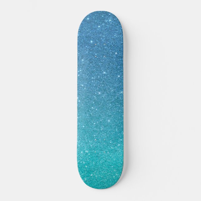 trendy skateboard with glitter glitter (Frente)