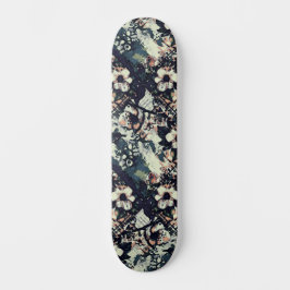 Trendy Urban Street Art Inspirou skate Floral