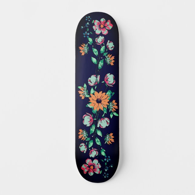Trendy Urban Street Art Inspirou skateboard (Frente)