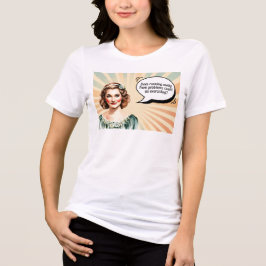 Trendy Women's Cote T-Shirt em três blendas