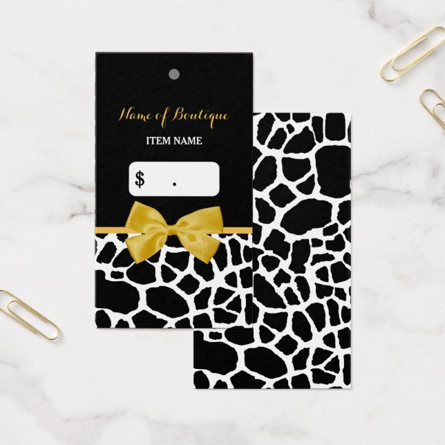 Trendy Yellow Arco Giraffe Impressão Boutique Hang (Escritótio)