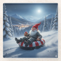 Treno de trenó Nisse norueguês, Porta-copos