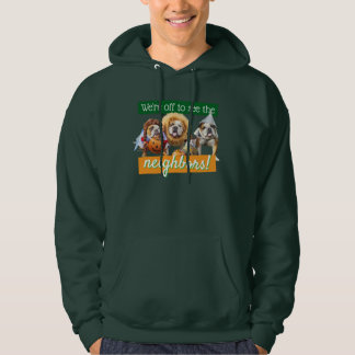 Três Bulldogs Vestidos