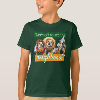Três Bulldogs Vestidos