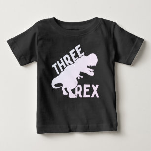 Três Camisas Rex 3. Aniversário,Velhos De Três Ano