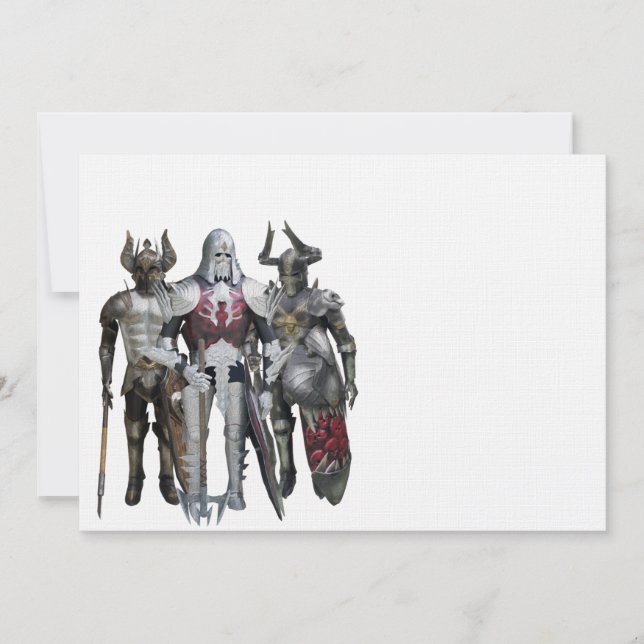 Três cavaleiros (Frente)