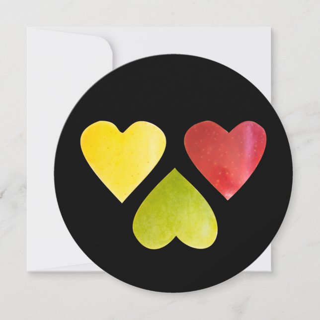 Três corações (Frente)