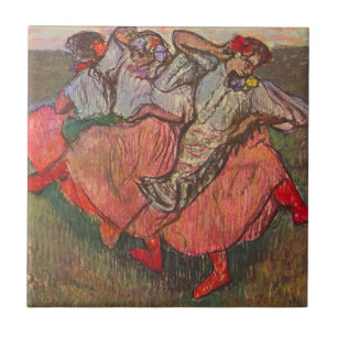 Três Dançarinas Russas por Edgar Degas
