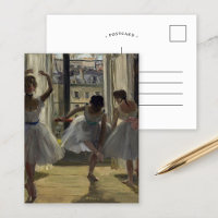 Três Dançarinos | Cartão postal Edgar Degas