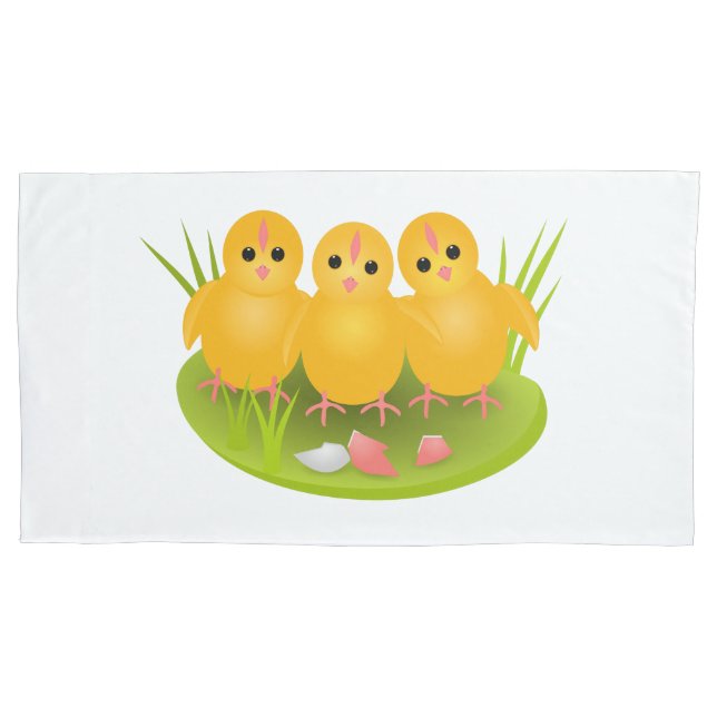 Três galinhas com casca de ovo (Frente)