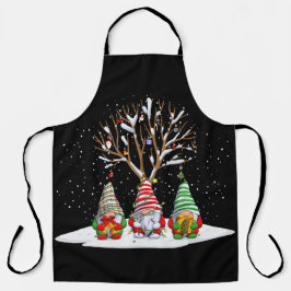 Três Gnomos Nórdicos E Sua Árvore De Natal