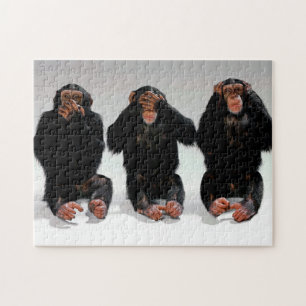 Três Macacos Sábios, Quebra-cabeça de Jigsaw