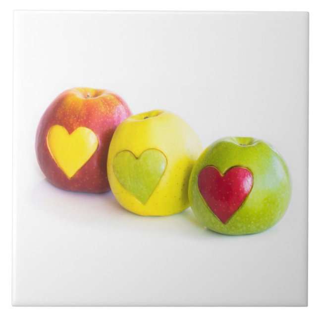 Três maçãs (Frente)