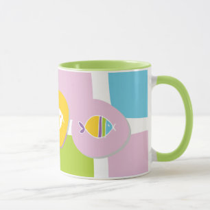 Três peixes - caneca