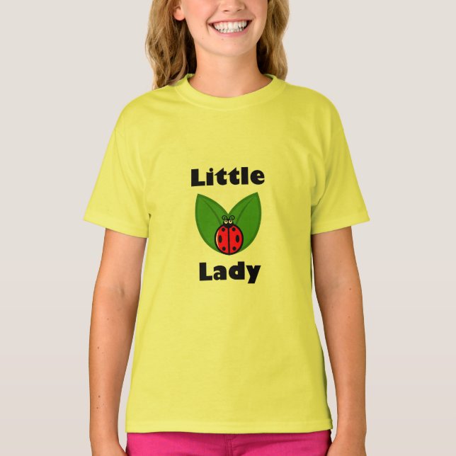 Três Pequenos Damybugs - Camisa Básica Para Menina (Frente)