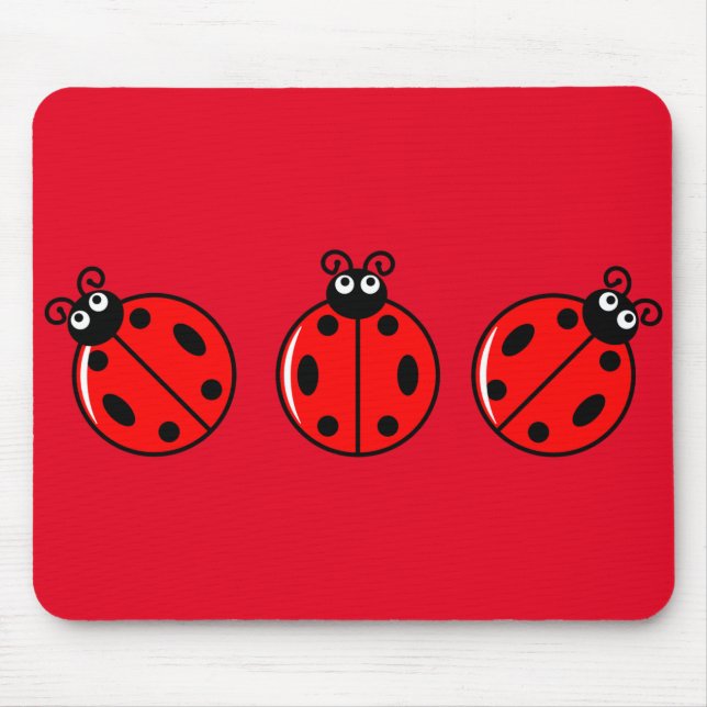 Três Pequenos Damybugs - Mousepad (Frente)