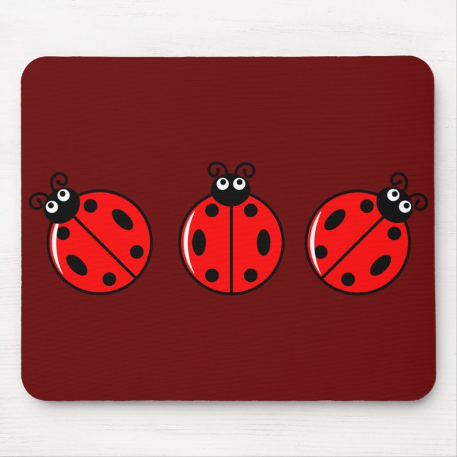 Três Pequenos Damybugs - Mousepad (Frente)