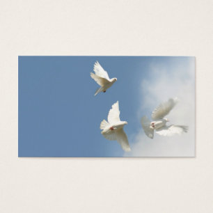 Três pombas de voo