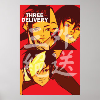 Três Poster de Grupo Delivery™