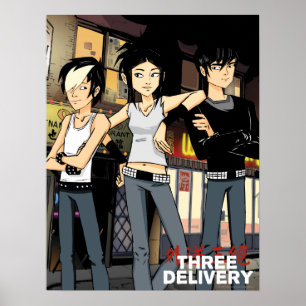 Três Poster de Grupo Delivery™