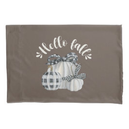 Três Pumpkin Olá Queda