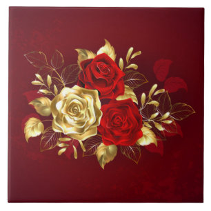 Três Rosas de joalharia