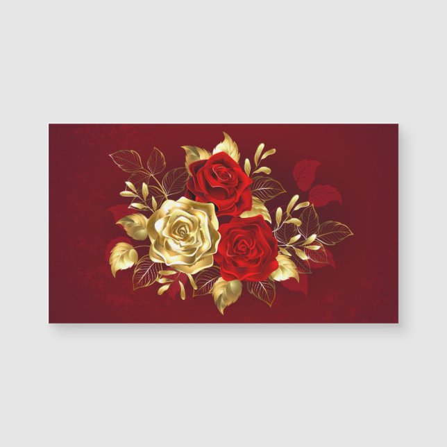 Três Rosas de joalharia (Frente)