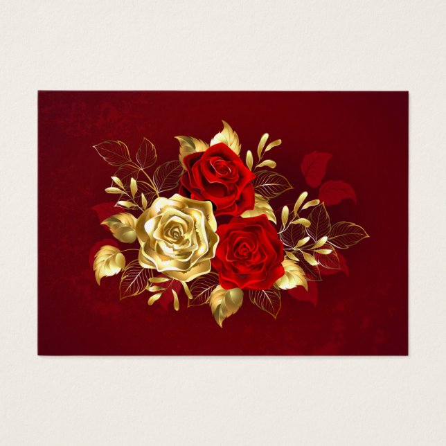 Três Rosas de joalharia (Frente)