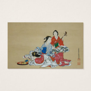 Três senhoras japonesas bonitas no quimono