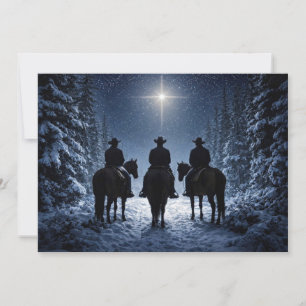 Três Vaqueiros Guiados pelo Natal da Estrela do No