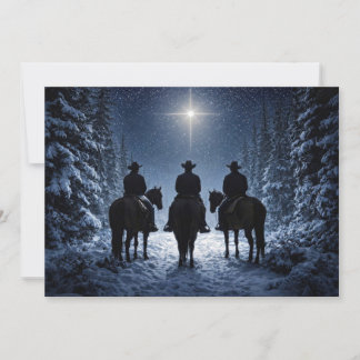 Três Vaqueiros Guiados pelo Natal da Estrela do No