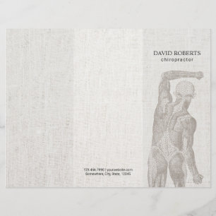 Três vezes a terapia de massagem de Chiropractor