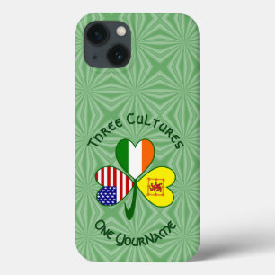 Trevo Escocês Leão Irlanda EUA Bandeiras Personali