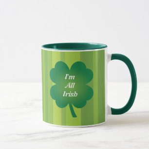 Trevo gigante caneca personalizada