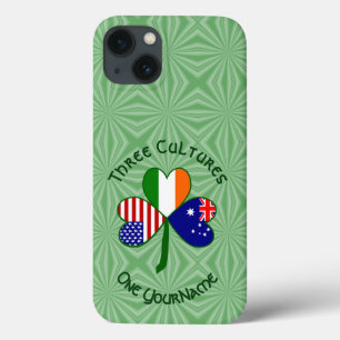 Trevo Personalizado Australiano Irlandês Americano