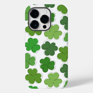 Trevo verde sortudo. Descreva o shamrock.