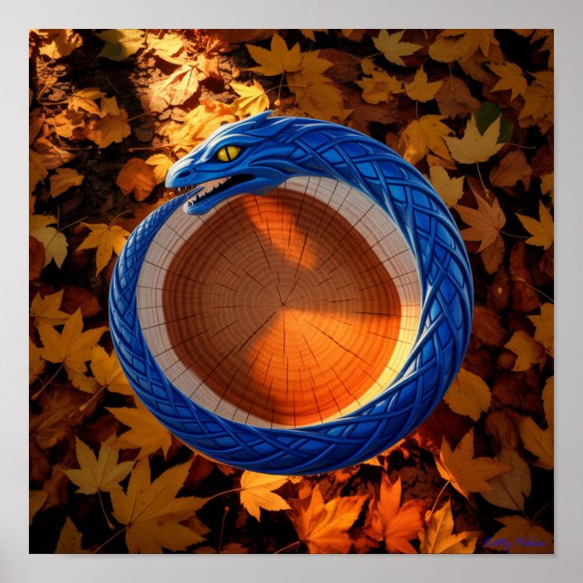 Treze Símbolos: o Poster de Ouroboros (Frente)