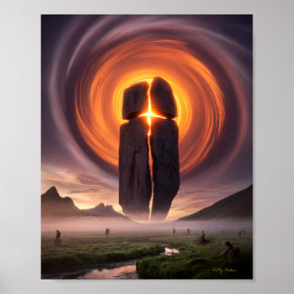 Treze Símbolos: Solar Cross Poster Impressão