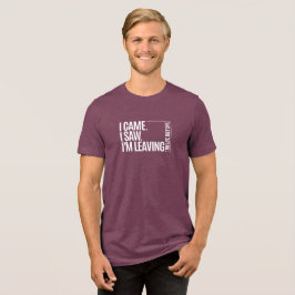Tri-blend T-shirt | Sarcastic Philosophy Wear